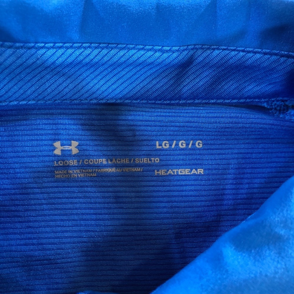UCLA shirt womens L blue college logo under armour polo shirt - Picture 8 of 16